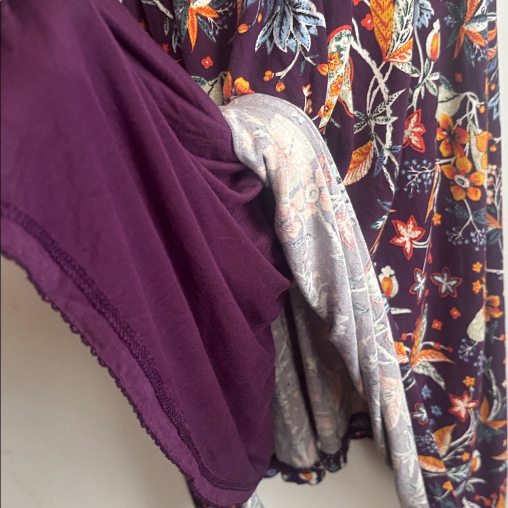 Anthropologie | Maeve Beloved Purple High Low Dress Sz s - Picture 12 of 14
